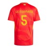 Virallinen Fanipaita Espanja Robin Le Normand 5 Kotipelipaita Euro 2024 - Miesten